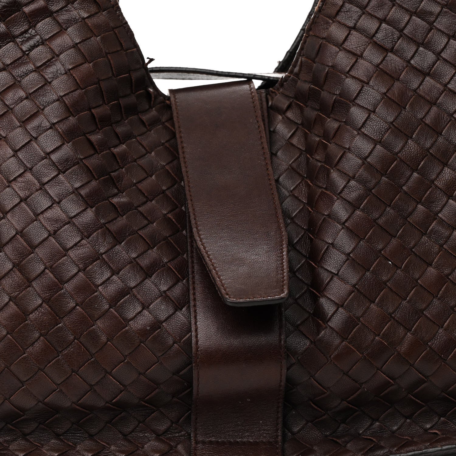 Bottega Veneta Nappa Intrecciato Shoulder Bag Ebano 10 of 21