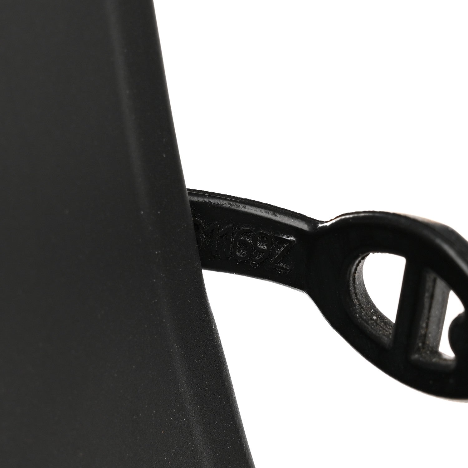 Hermes TPU Rivage Sandals 36 Black 8 of 9