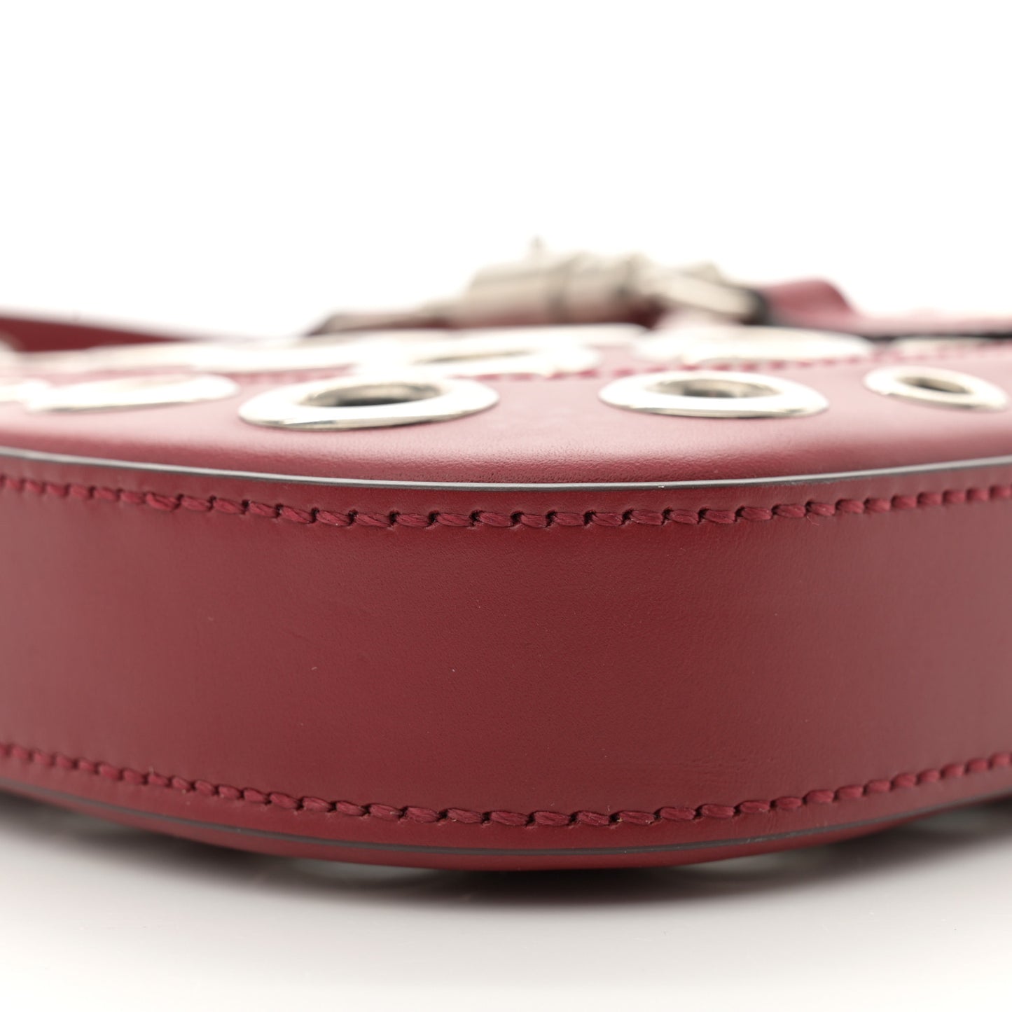 Calfskin Ha Ha Ha Jackie 1961 Eyelet Hobo Bordeaux