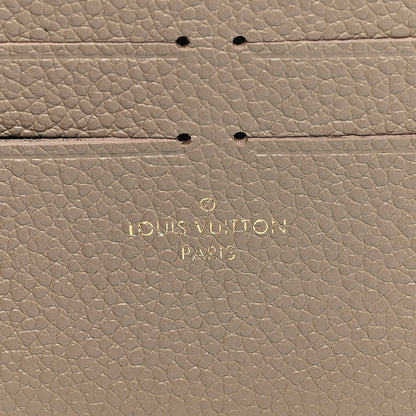 Louis Vuitton Calfskin Felicie Chain Wallet Card Holder Insert Tourterelle 6 of 6