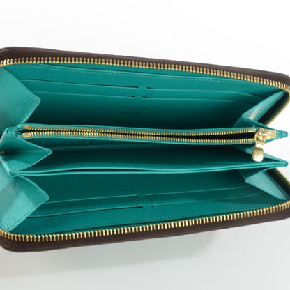 Louis Vuitton Monogram V Zippy Wallet Turquoise 5 of 7