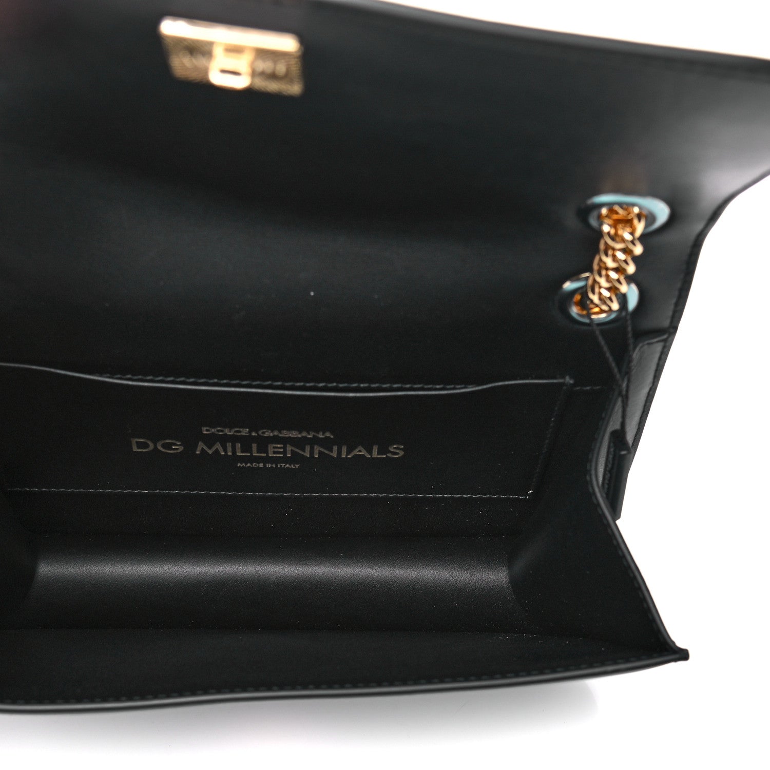 Dolce & Gabbana Nappa DG Millennials Shoulder Bag Black 4 of 13