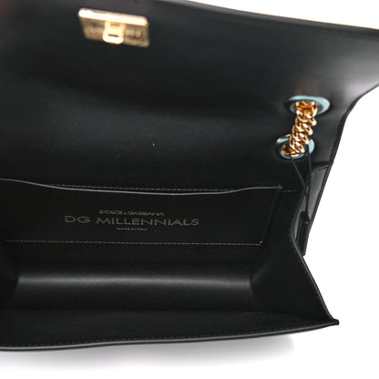 Dolce & Gabbana Nappa DG Millennials Shoulder Bag Black 4 of 13