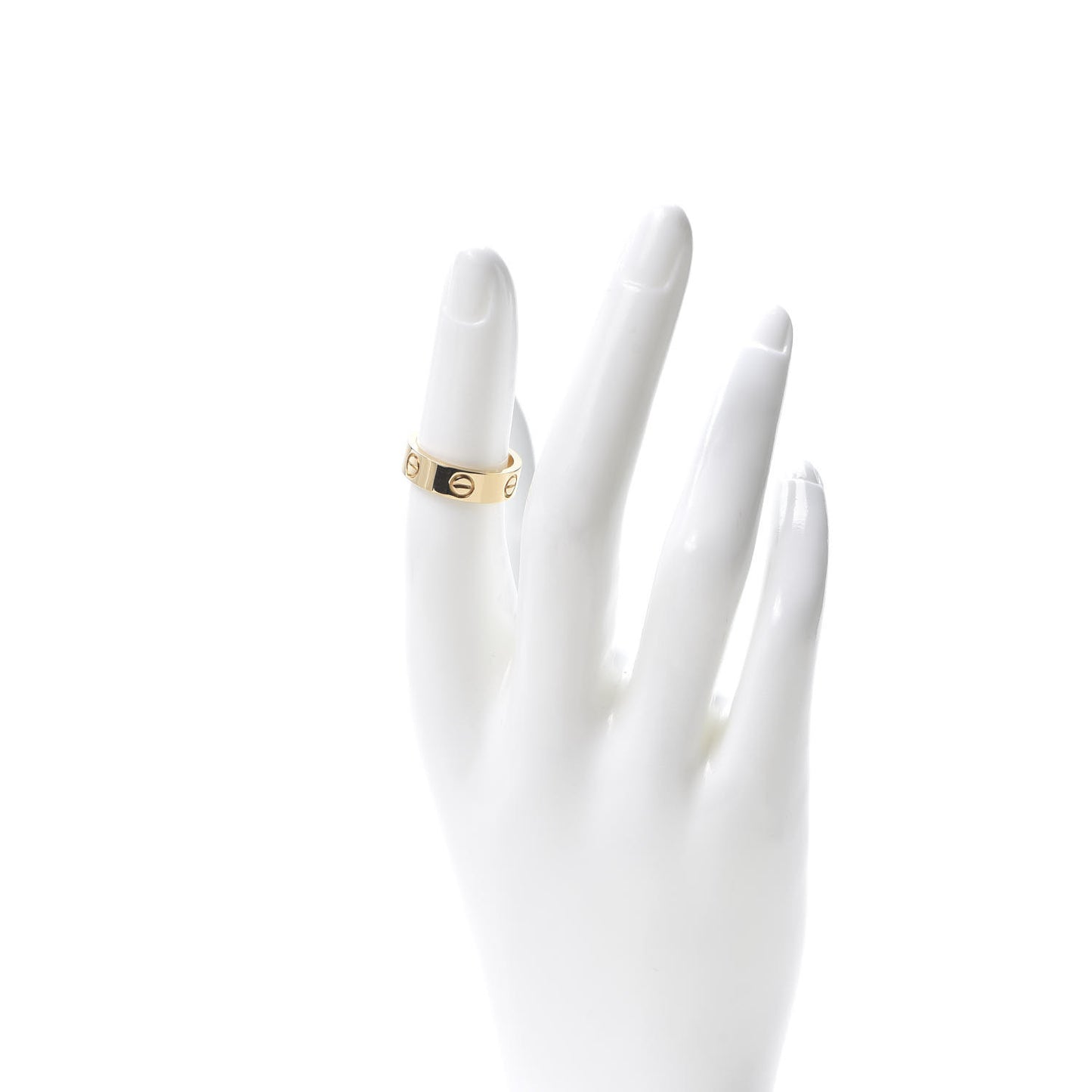 18K Yellow Gold 5.5mm LOVE Ring 50 5.25
