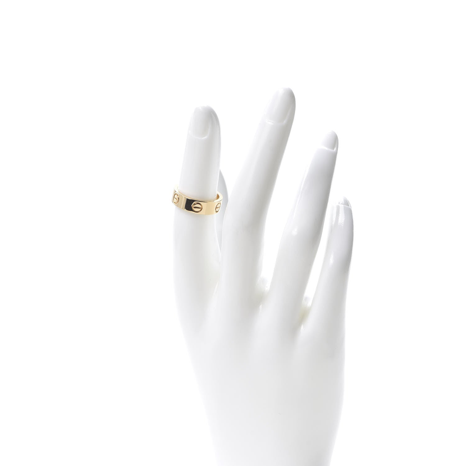 Cartier 18K Yellow Gold 5.5mm LOVE Ring 50 5.25 2 of 4