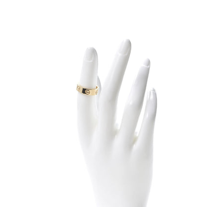 Cartier 18K Yellow Gold 5.5mm LOVE Ring 50 5.25 2 of 4