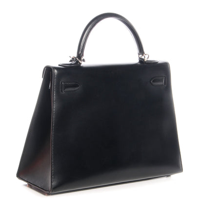 Hermes Box Kelly Sellier 32 Black 3 of 10