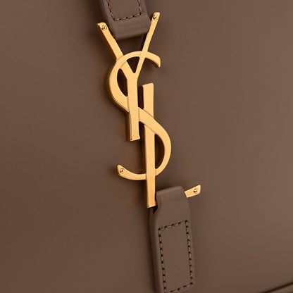 Saint Laurent Smooth Calfskin Le 5 A 7 Hobo Taupe 12 of 12