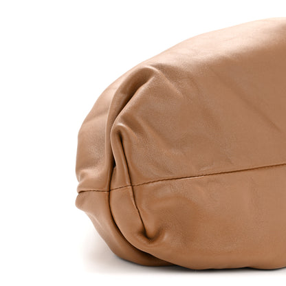Bottega Veneta Smooth Butter Calf The Pouch Oversized Clutch Cammello 18 of 20