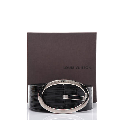 Louis Vuitton Epi Electric Belt 90 36 Black 9 of 9