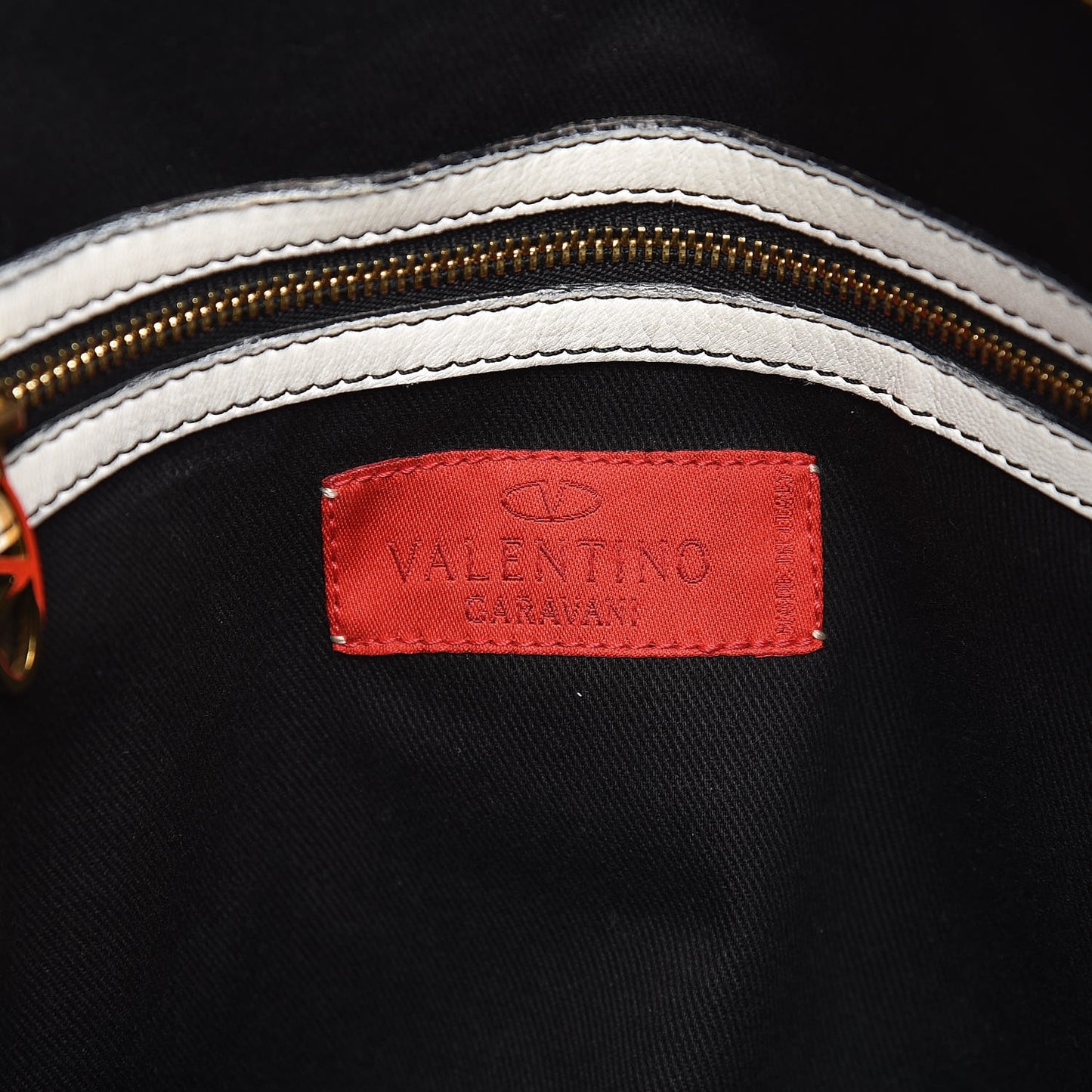 Woven Couture Bag White