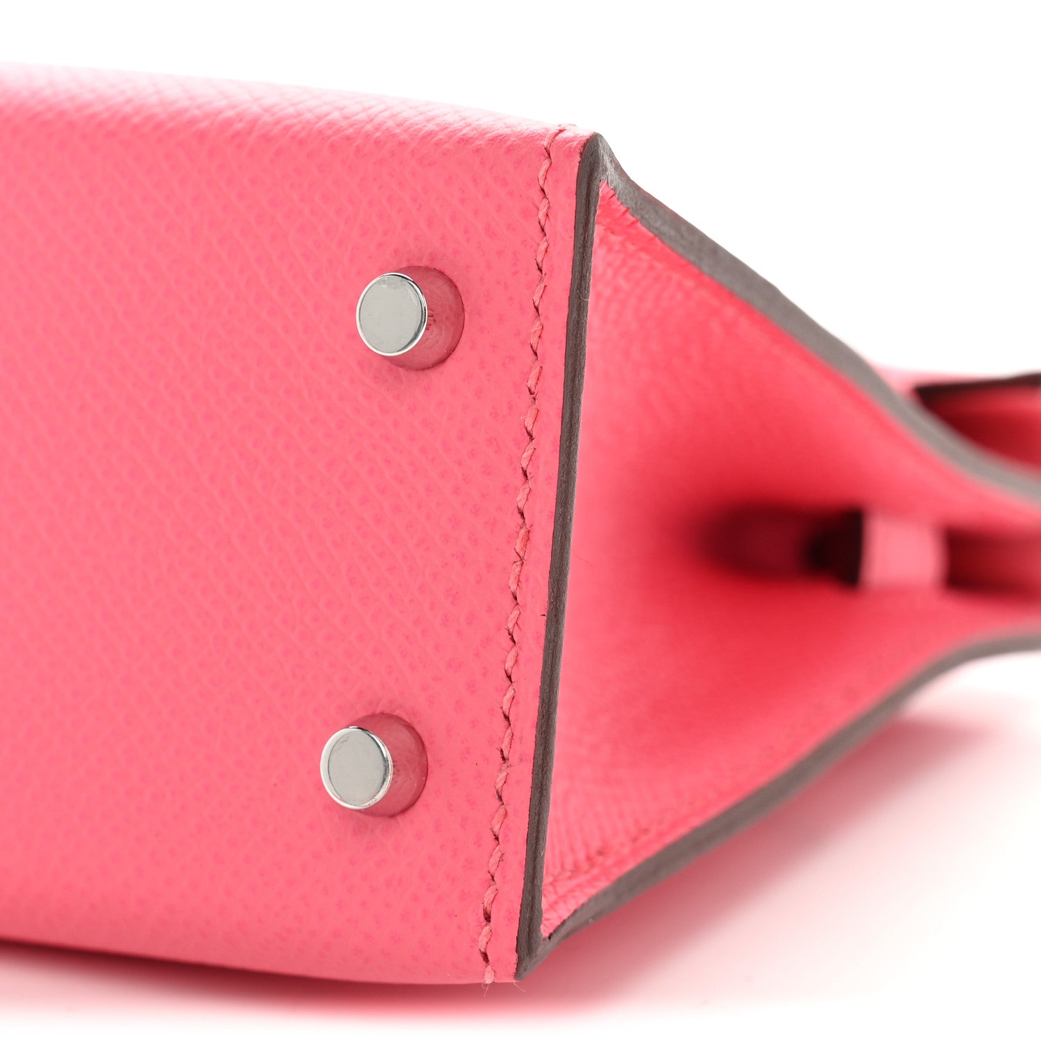 Hermes Epsom Mini Kelly Sellier 20 Rose Azalee 9 of 10
