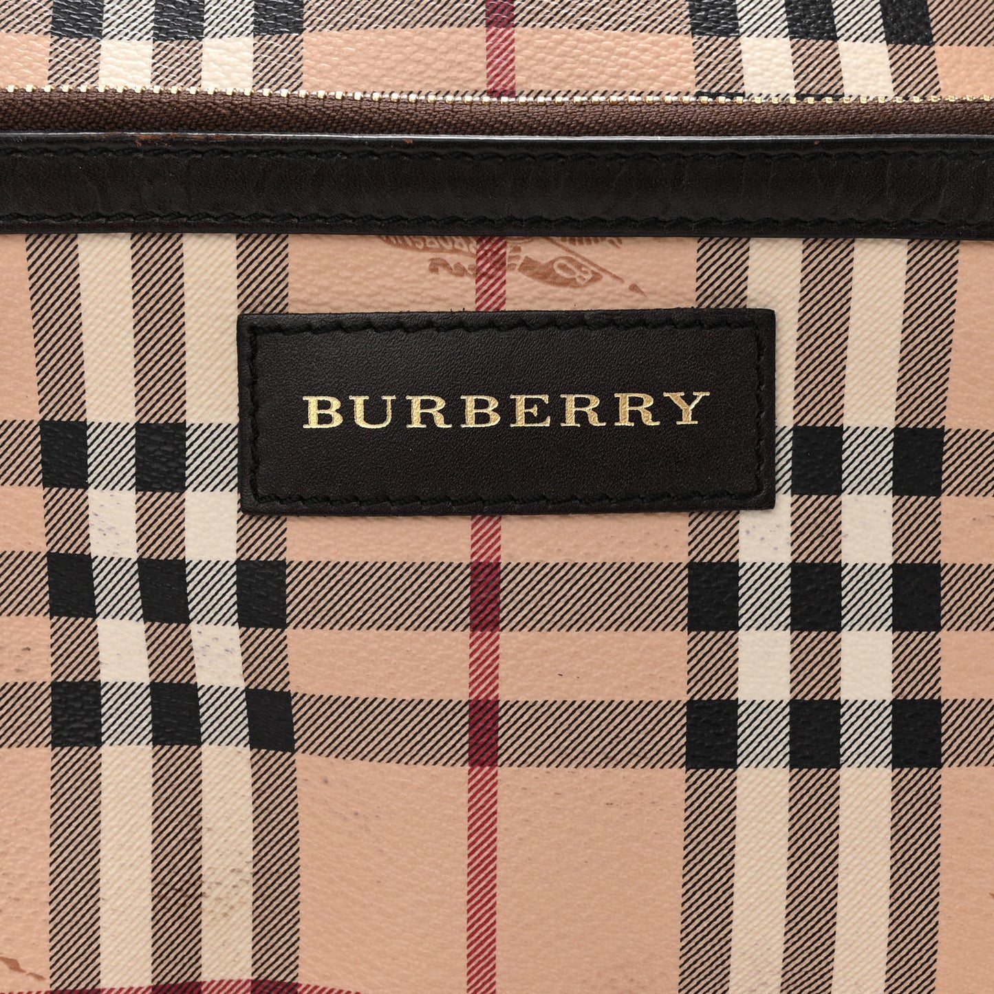 Haymarket Check Small Canterbury Tote Chocolate
