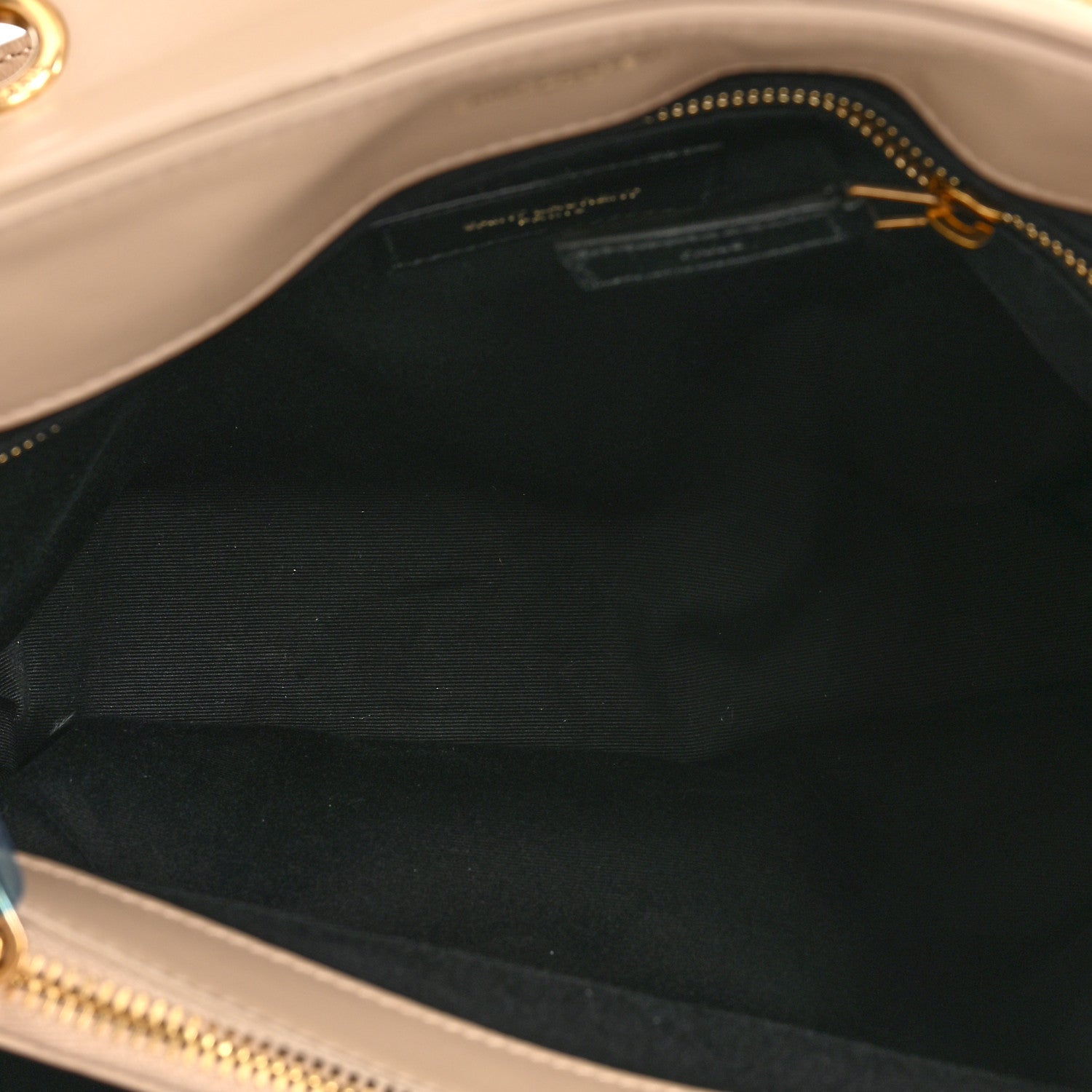Saint Laurent Calfskin Y Quilted Monogram Medium Loulou Chain Satchel Dark Beige 7 of 10