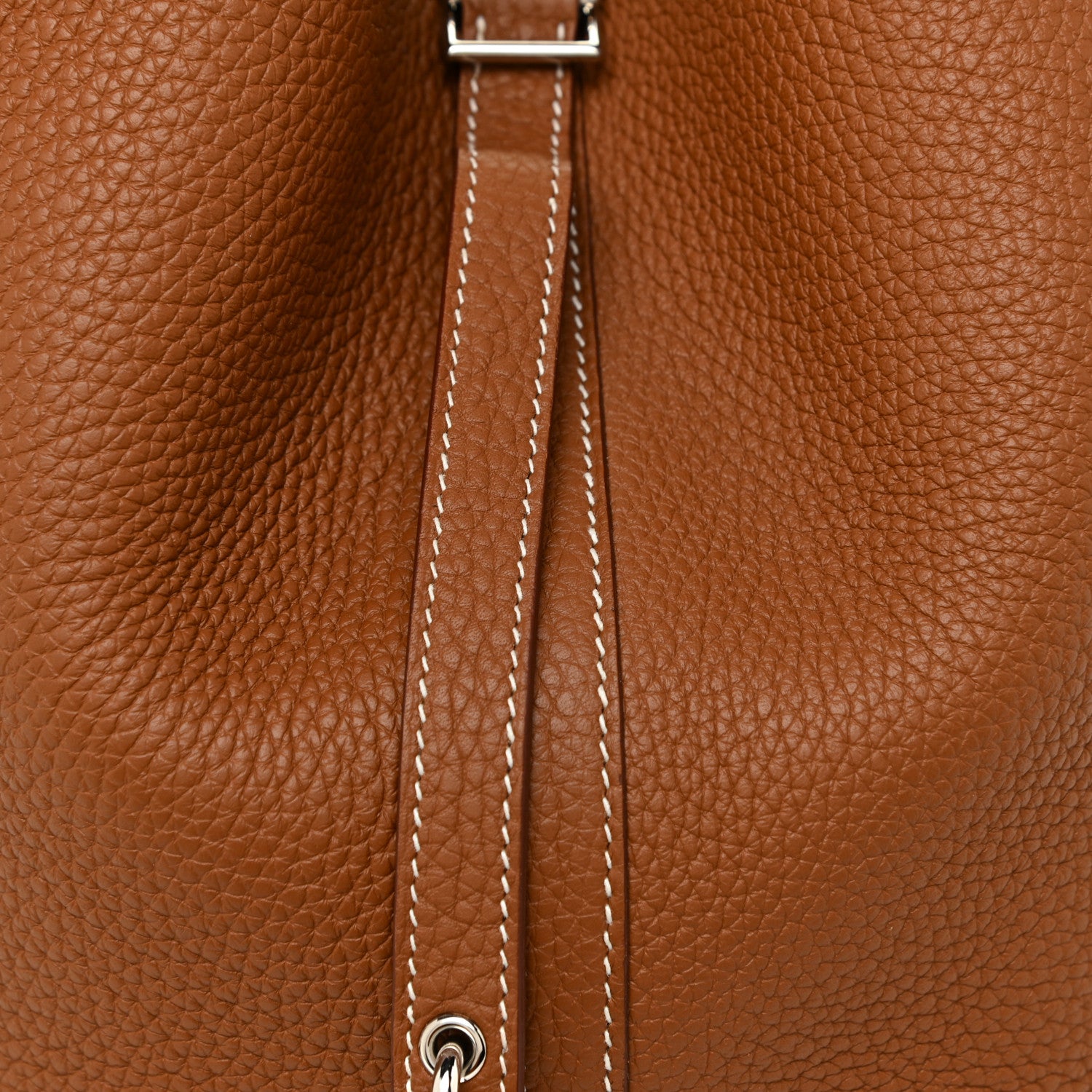 Hermes Taurillon Clemence Picotin Lock 22 MM Gold 7 of 13