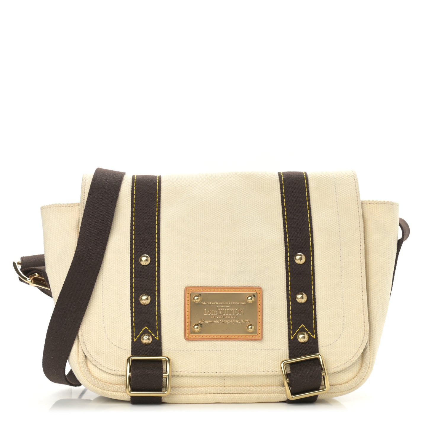 Antigua Besace PM Messenger White