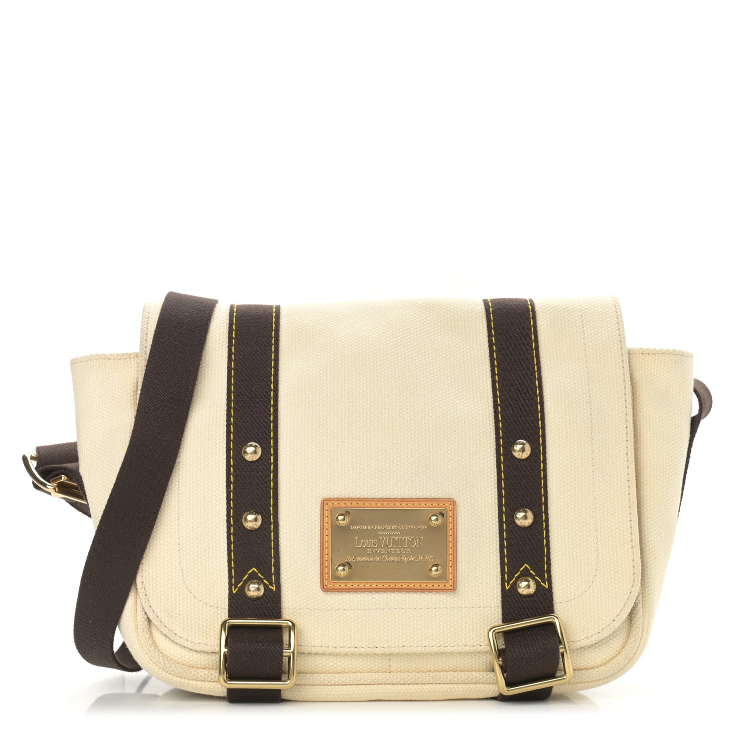 Louis Vuitton Antigua Besace PM Messenger White 2 of 13