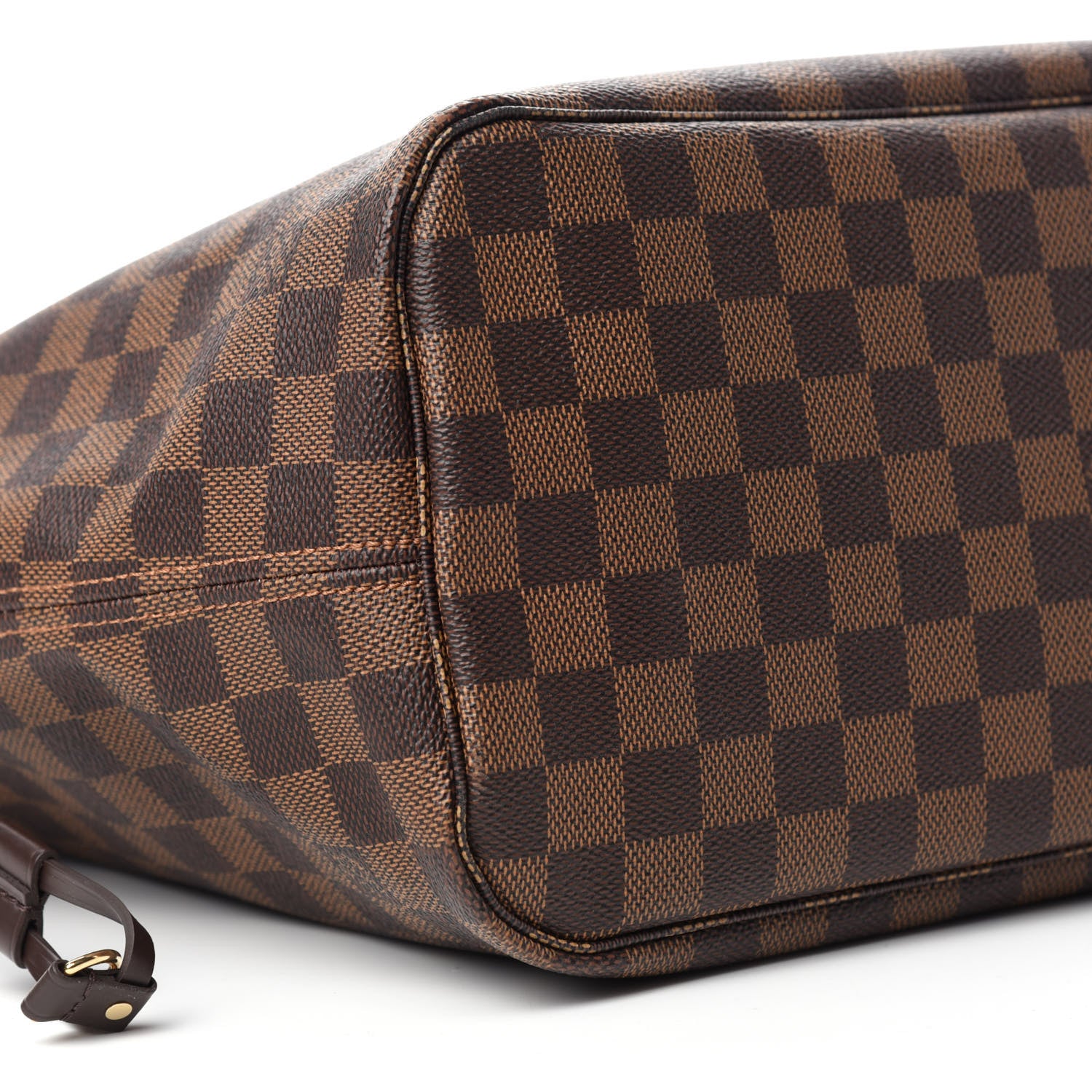 Louis Vuitton Damier Ebene Neo Neverfull MM Rose Ballerine 6 of 11