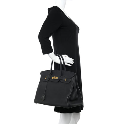Hermes Togo Birkin 35 Black 2 of 10