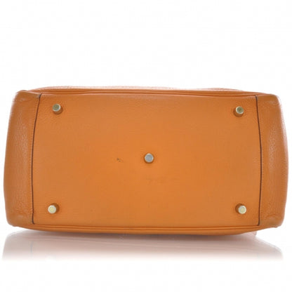 Hermes Taurillon Clemence Lindy 30 Orange 6 of 10