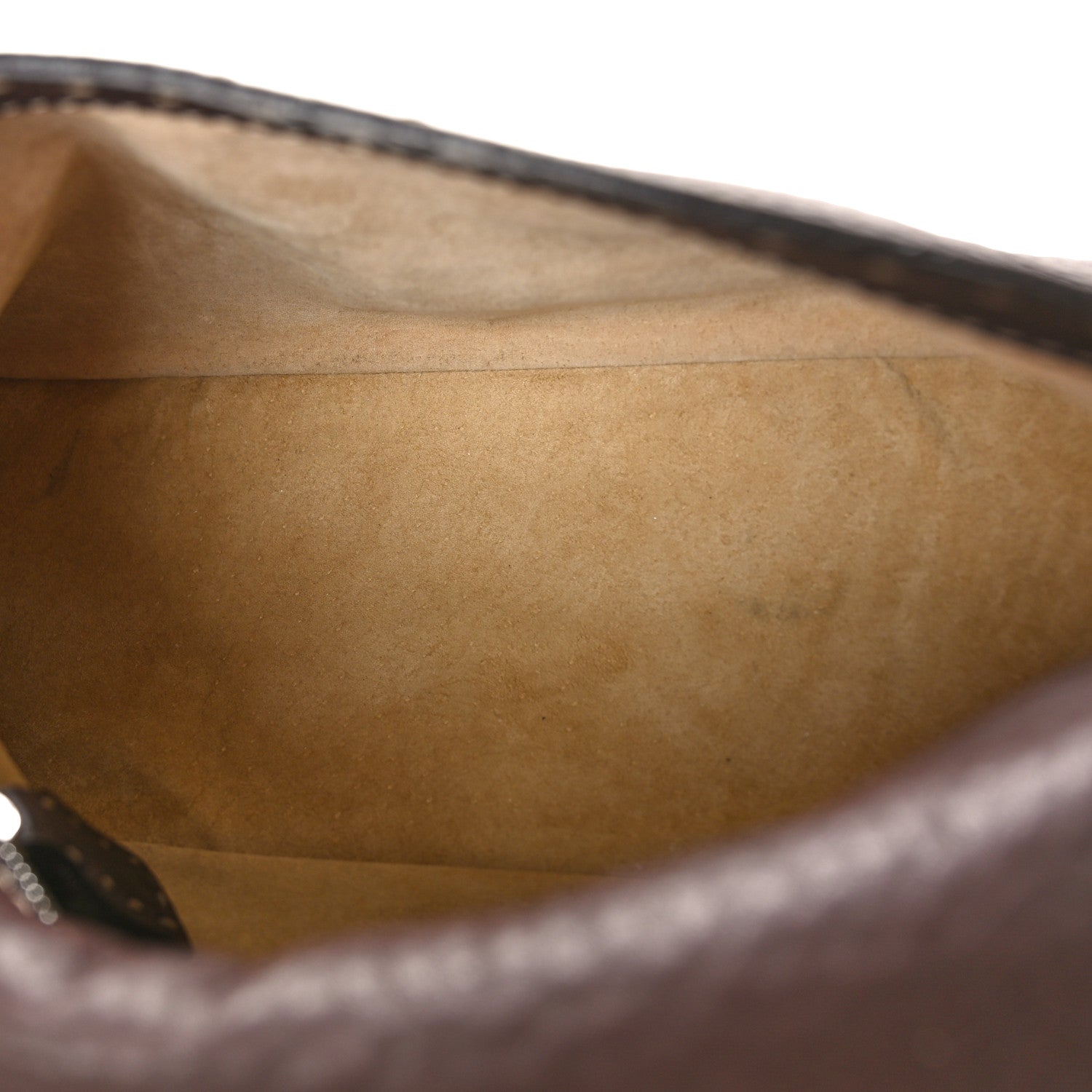 Fendi Calfskin Romano Selleria Mini Mama Baguette Brown 5 of 8