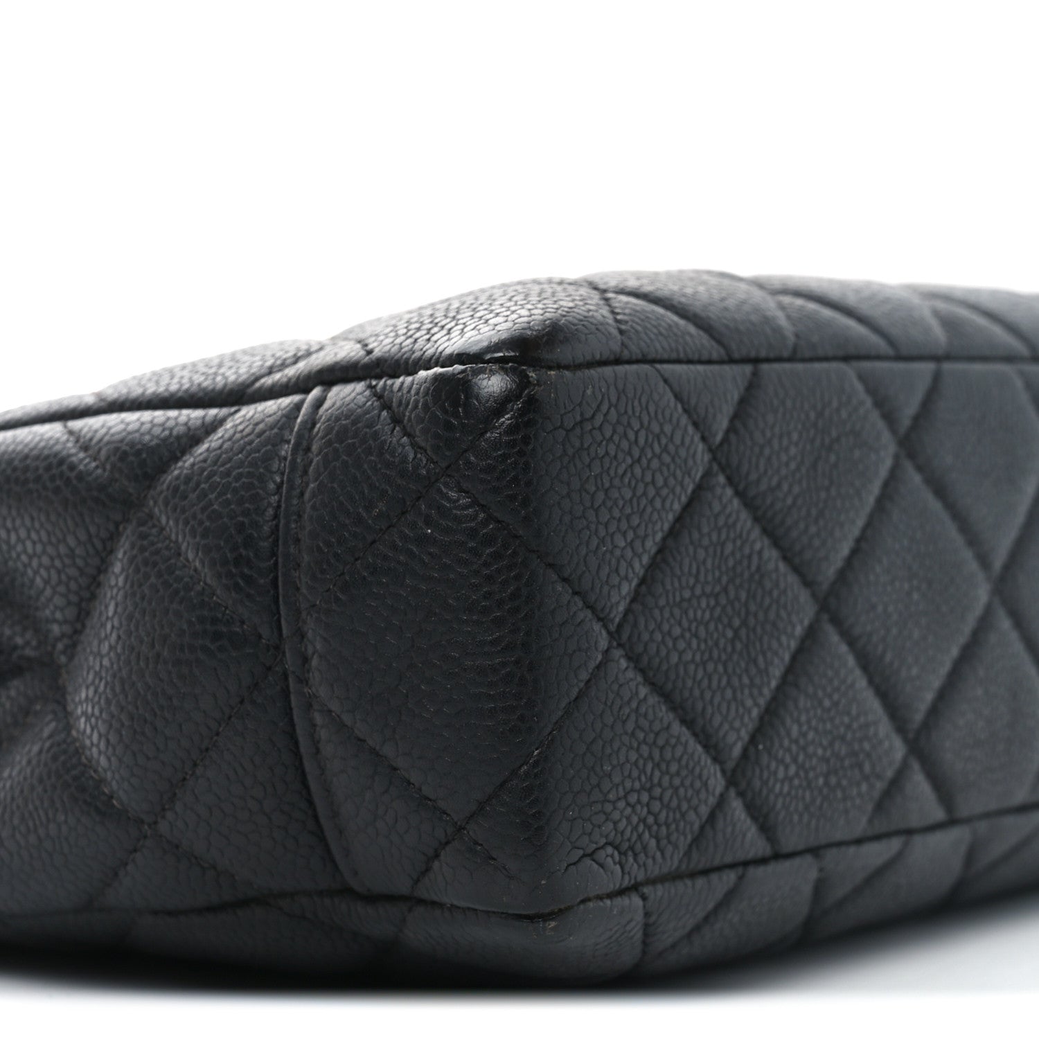 Chanel Caviar Quilted Shopper Tote Black 9 of 10