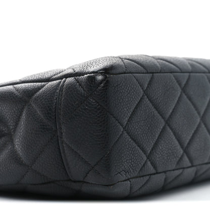 Chanel Caviar Quilted Shopper Tote Black 9 of 10