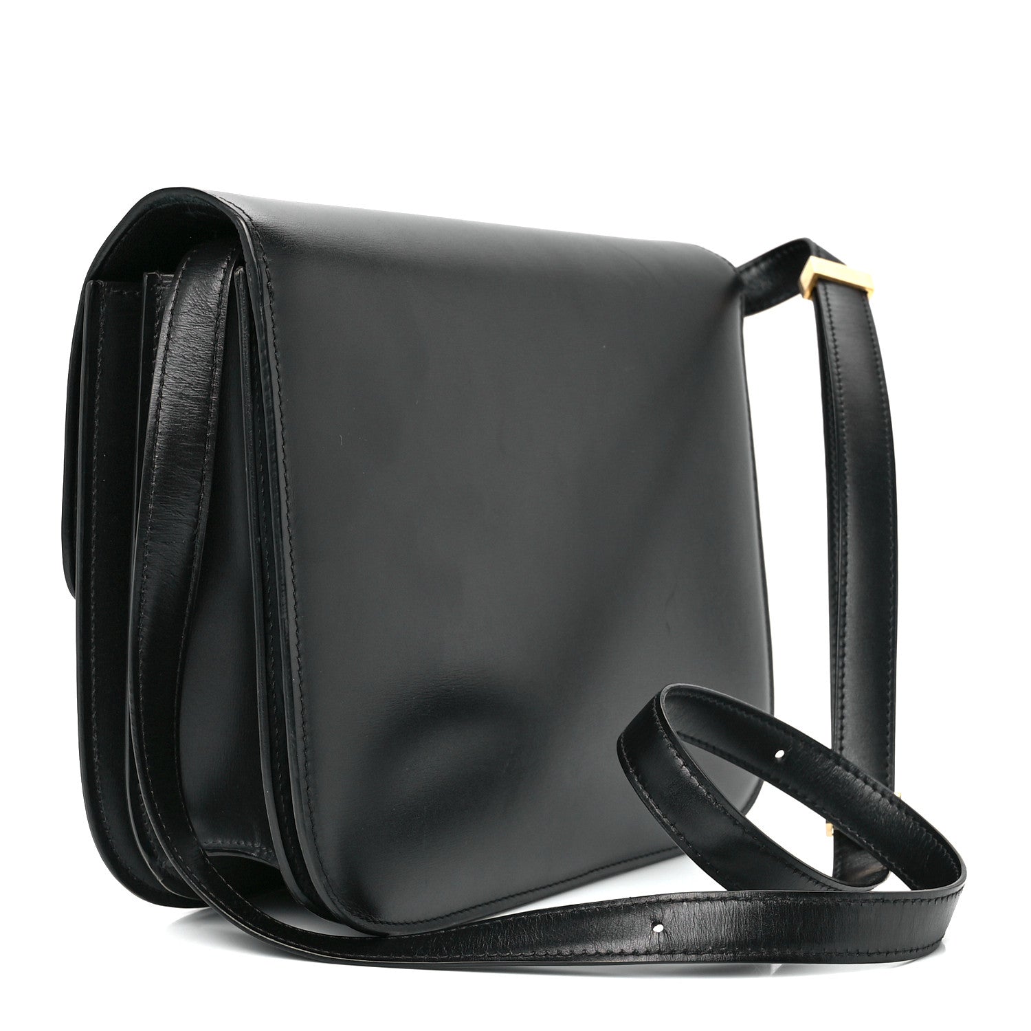 Celine Box Calfskin Medium Classic Box Flap Bag Black 3 of 10