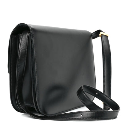 Celine Box Calfskin Medium Classic Box Flap Bag Black 3 of 10