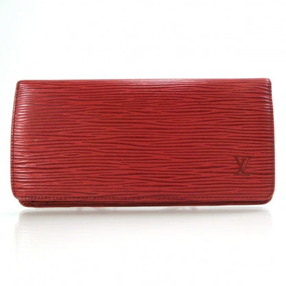 Louis Vuitton Epi Checkbook Cover Red 1 of 8