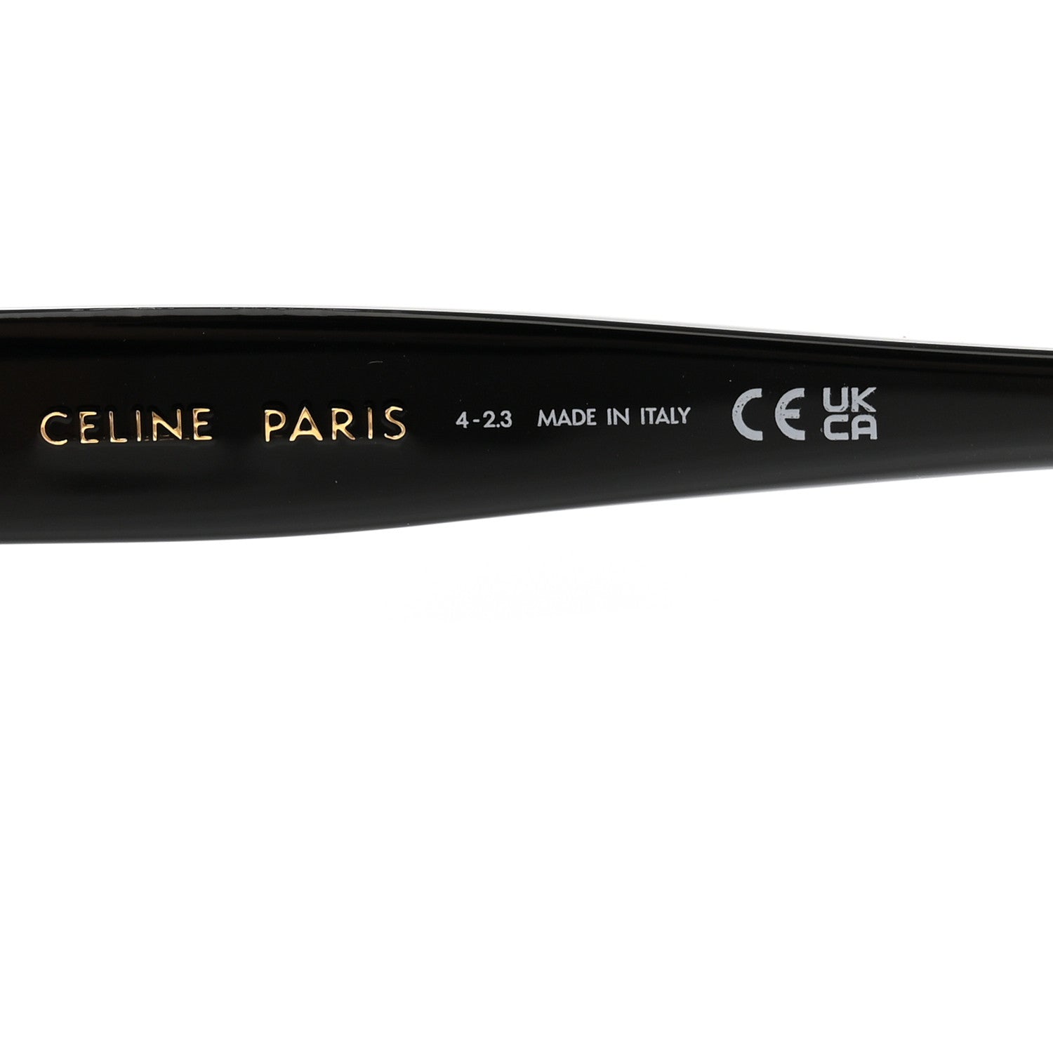 Celine Acetate Triomphe Sunglasses CL40222F Black 5 of 7