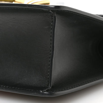 Gucci Calfskin Mini Sylvie Top Handle Bag Black 10 of 11