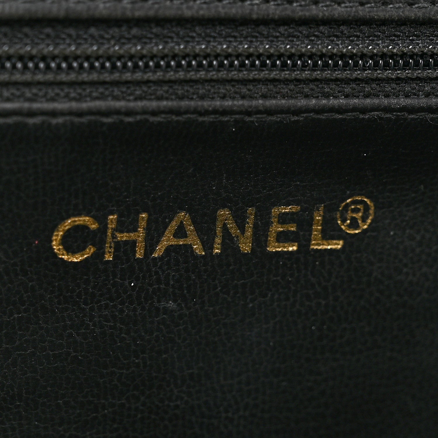 Chanel Caviar Vanity Train Case Black 6 of 16
