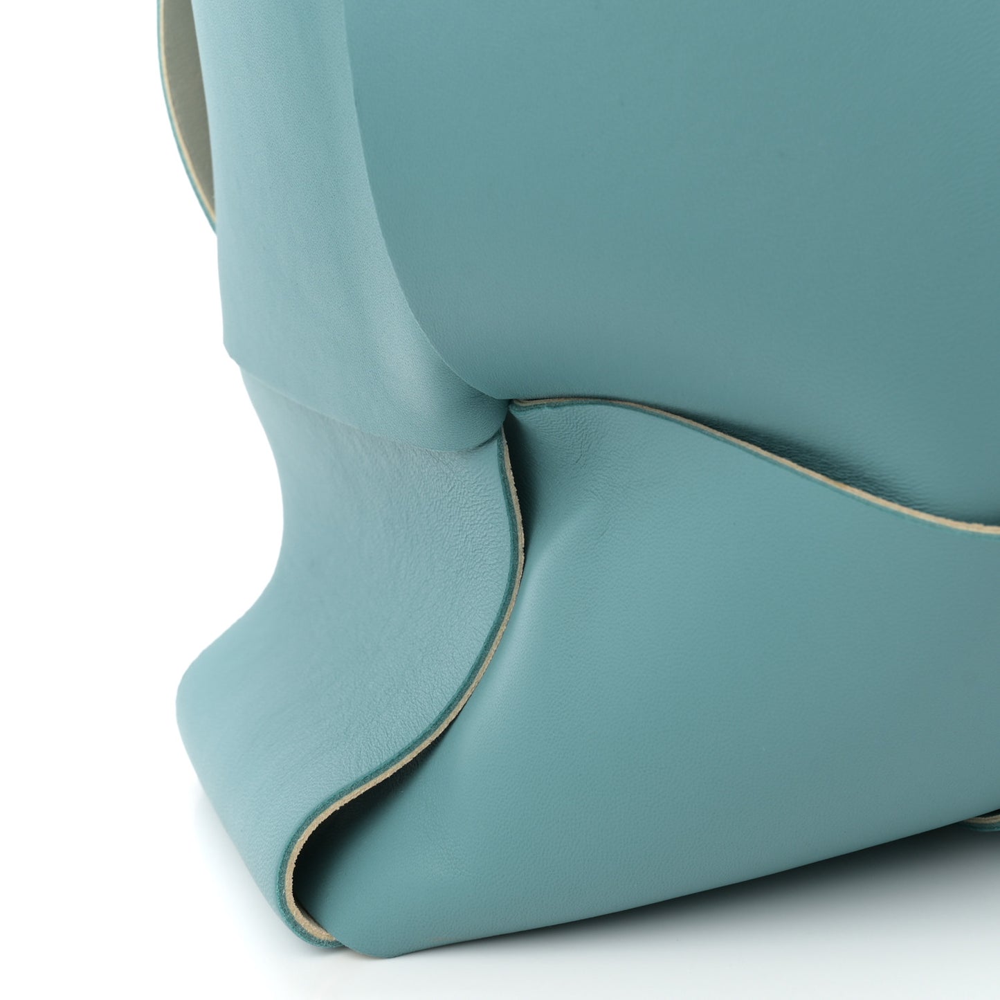 Nappa Maxi Intrecciato Large Arco Tote Linoleum
