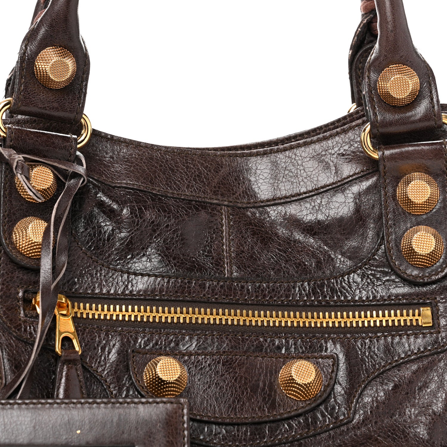 Balenciaga Chevre Giant 21 Gold Hardware Part Time Truffle 8 of 14