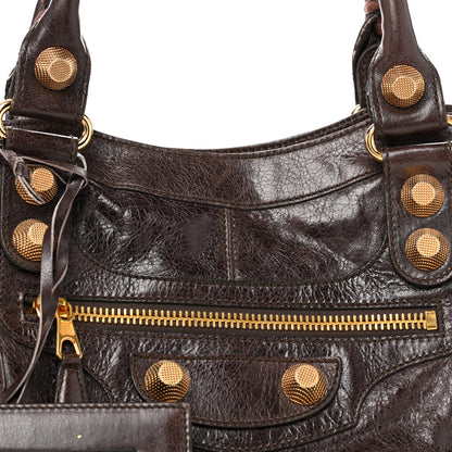 Balenciaga Chevre Giant 21 Gold Hardware Part Time Truffle 8 of 14