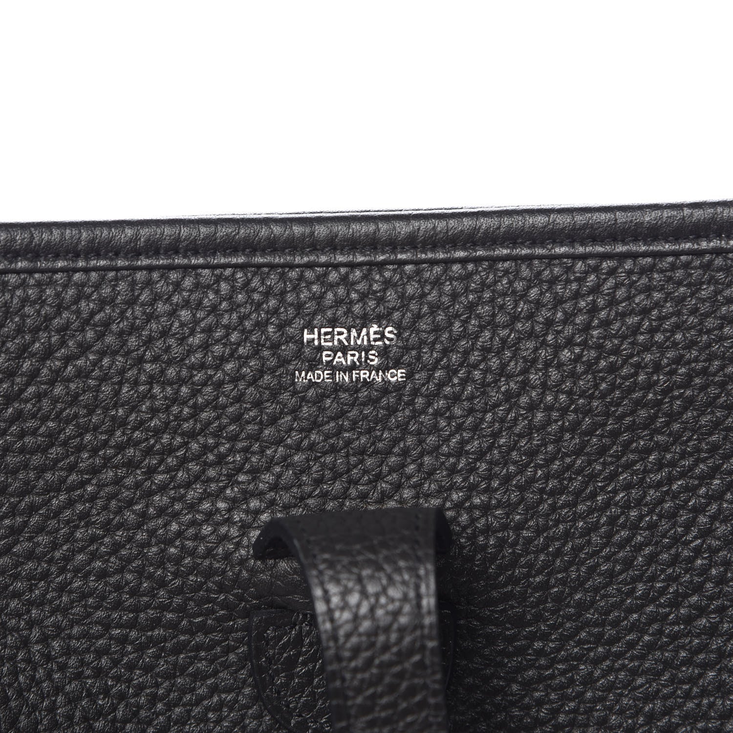 Hermes Taurillon Clemence Evelyne III PM Plomb 6 of 10