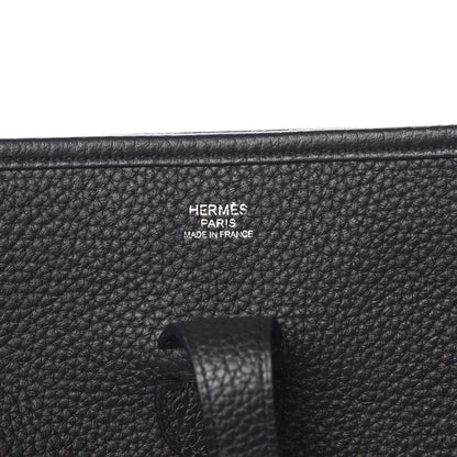 Hermes Taurillon Clemence Evelyne III PM Plomb 6 of 10