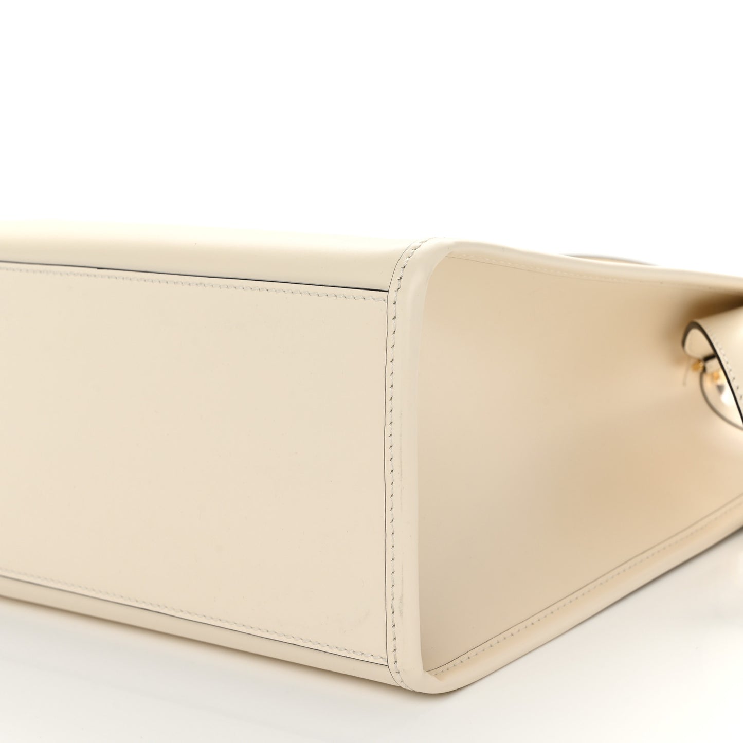 Vitello King Plexiglass Medium Fendi Sunshine Shopper Tote White Ice