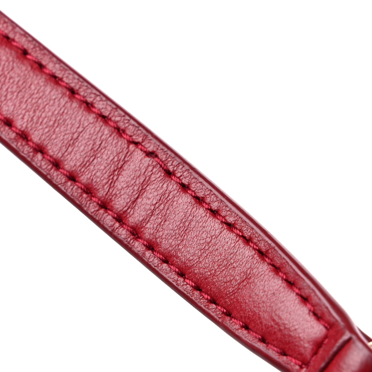Lambskin Quilted Toy Loulou Puffer Monogram Chain Satchel Red