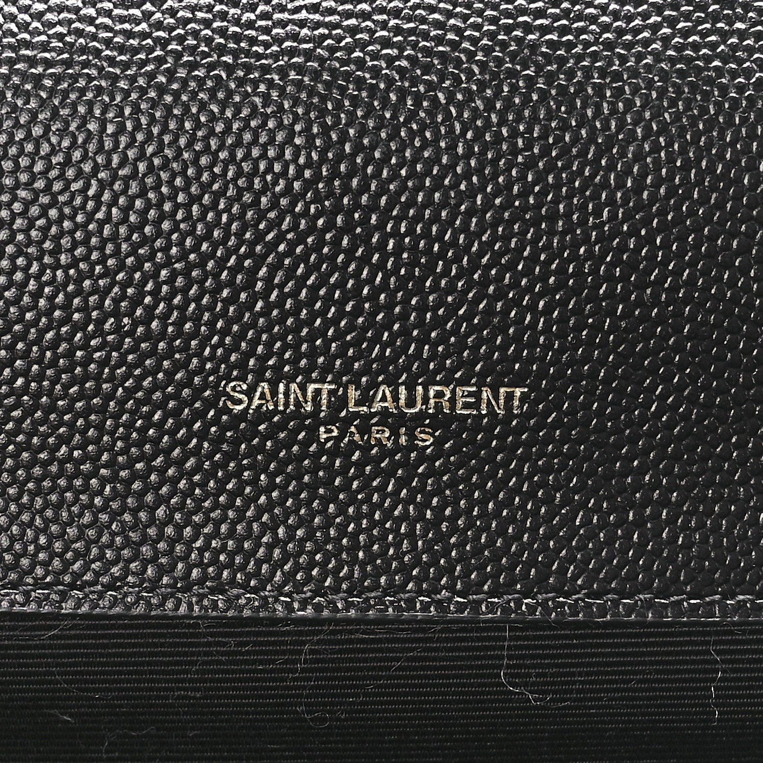 Saint Laurent Grain De Poudre Textured Mixed Matelasse Triquilt Small Monogram Satchel Black 6 of 12