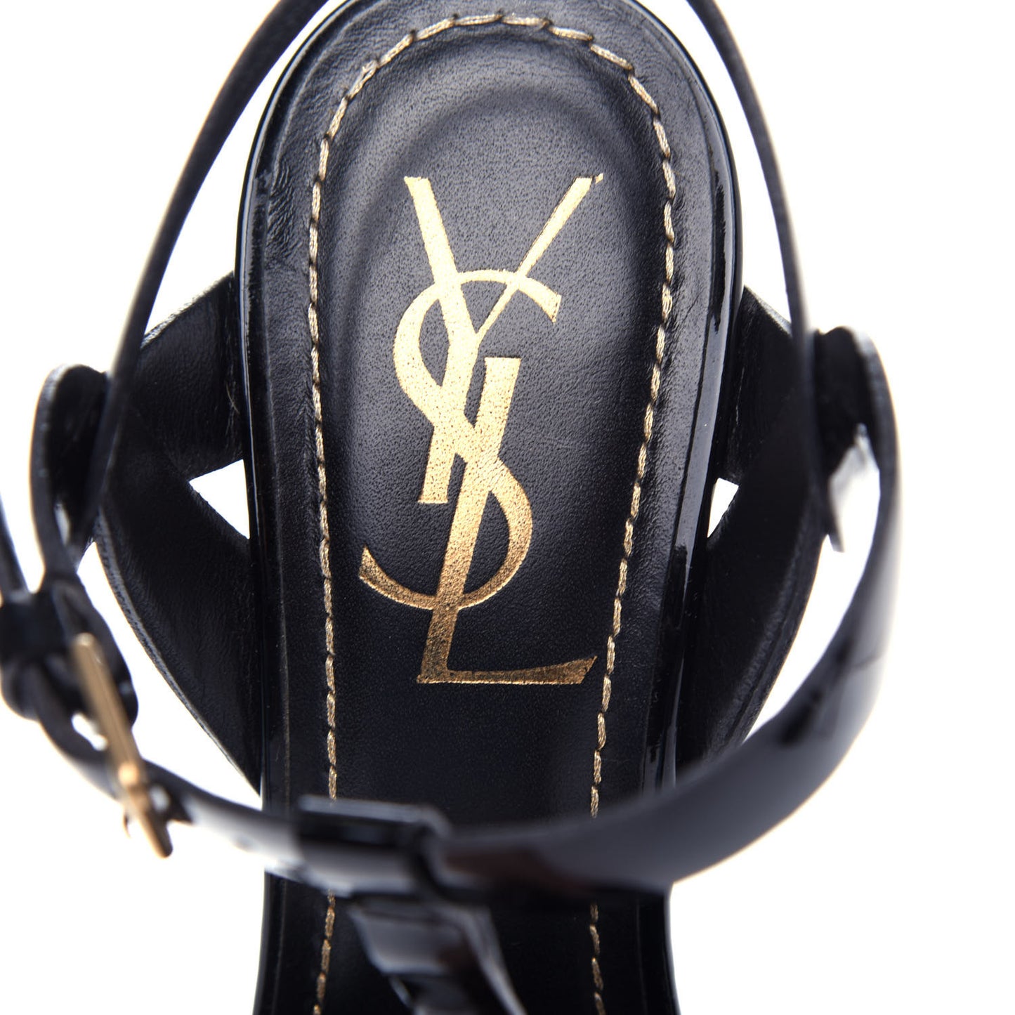 Patent Tribute 105 Platform Sandals 35 Black