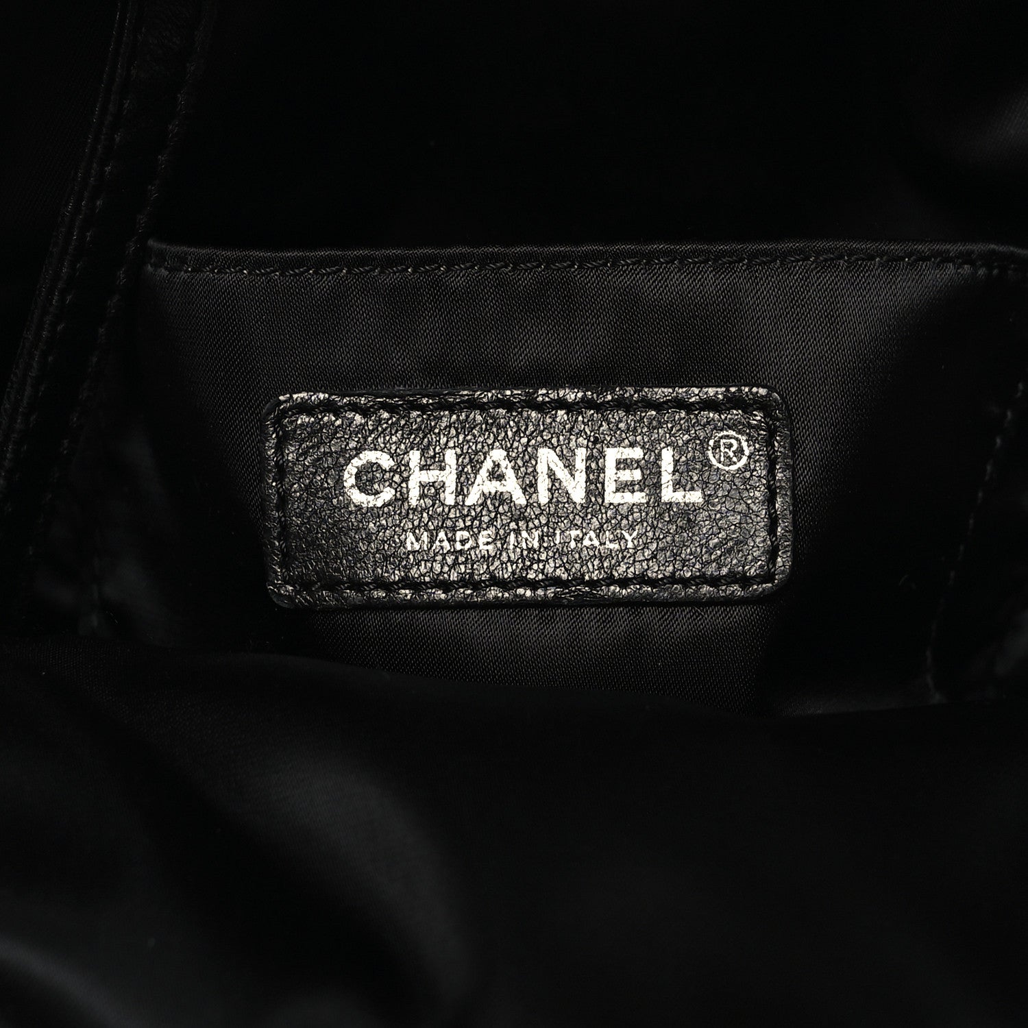 Chanel Lurex Knit Mini Pluto Glitter Backpack Black 6 of 10