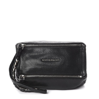 Givenchy Sugar Goatskin Pandora Wristlet Black 1 of 7