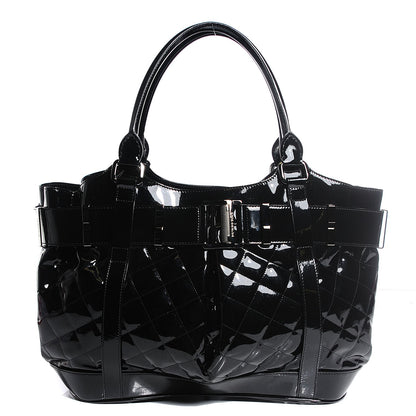 Burberry Patent Quilted Beaton Black 1 of 13