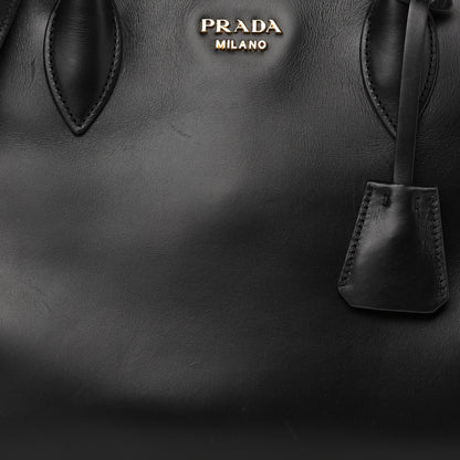 Prada City Calfskin Medium Bibliothèque Tote Black 8 of 11