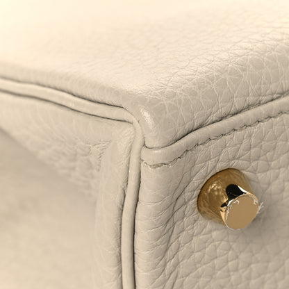Hermes Togo Kelly Retourne 25 Beton 10 of 12