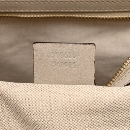 Gucci Microguccissima Large Nice Top Handle Dome Bag Beige 7 of 11