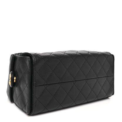 Chanel Caviar Quilted Small Chanel 25 Handbag Dark Navy 4 of 11
