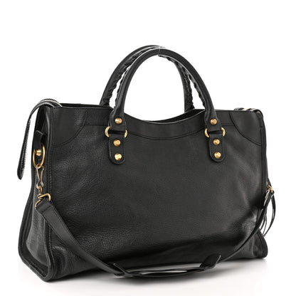 Balenciaga Agneau Classic Silver Hardware City Black 3 of 10